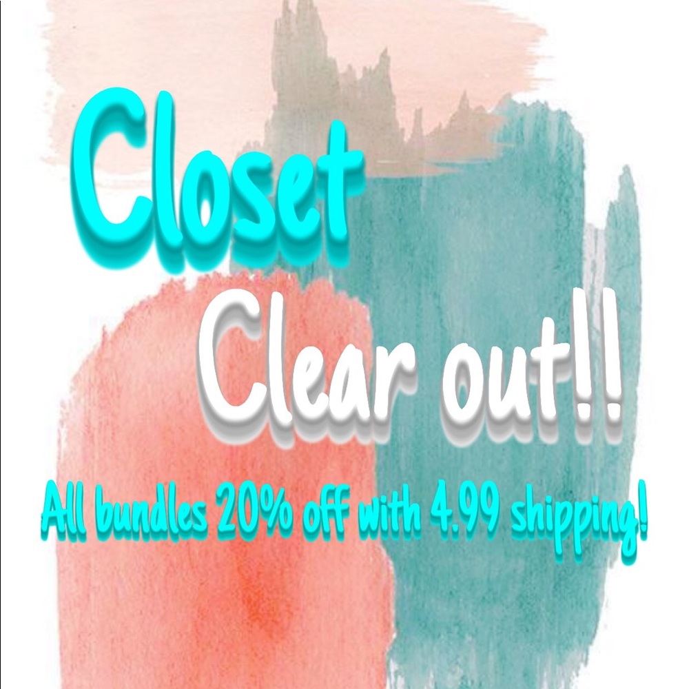 Everything must go!